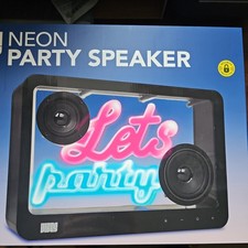 Vibes Neon Party Speaker 8w