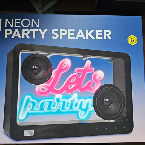 Vibes neon party speaker - speaker, 8w