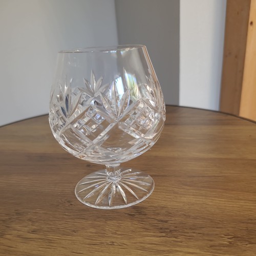 Cut crystal glass - cut,