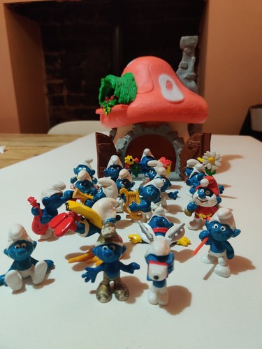 Vintage bundle smurfs - bundle, 19