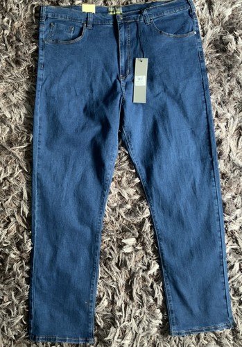 Kam aron stretch blue jeans - stretch,