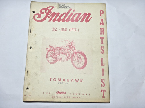1955 1958 indian tomahawk - tomahawk, 500