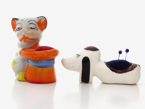 Dog pin cushions bonzo - dog,