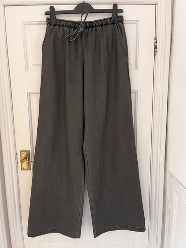 Stradivarius grey faux leather - grey,