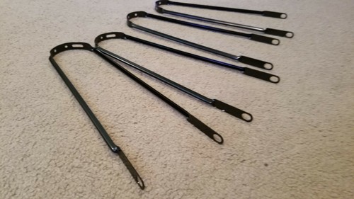 New black fender brackets - 4,