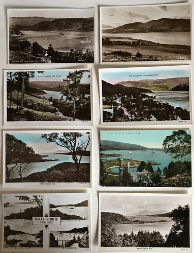 Kyles bute postcards - of,