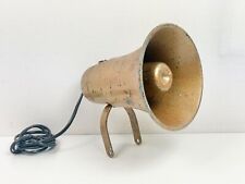 Vintage Industrial Horn Speaker PA Tannoy Loudspeaker Prop Upcycle Steampunk