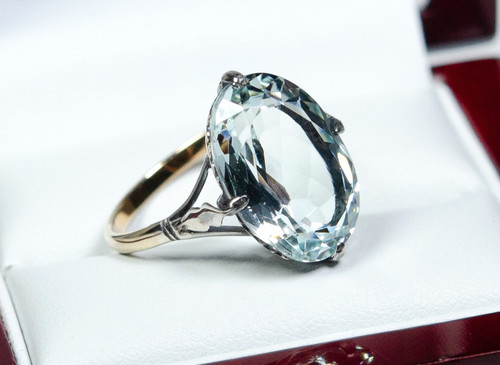 Antique art deco ring - art,