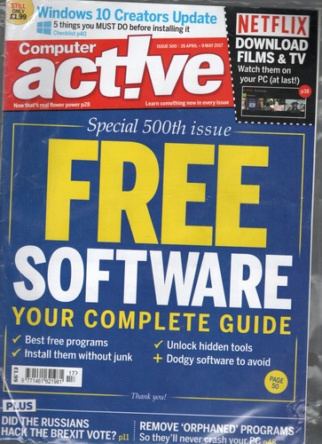 Computer active magazine 500 - computer, #500