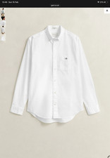 New Gant Poplin Shirt - White