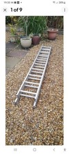 LADDER 20 RUNG ALUMINIUM DOUBLE 