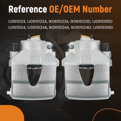 Pair front brake calipers - pair,