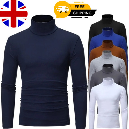 Mens roll neck lightweight - roll,