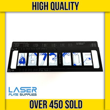 4D 3D Number Registration Plate Jig Spacing Kit - 520 x 111mm Standard UK Plates