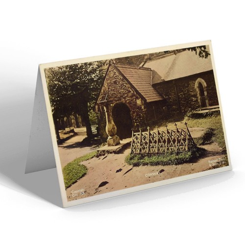 Notelet vintage wales - vintage,