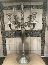 VINTAGE HEAVY METAL CANDELABRA 5 CANDLES HOLDER TALL 60” High Need Asap Sale