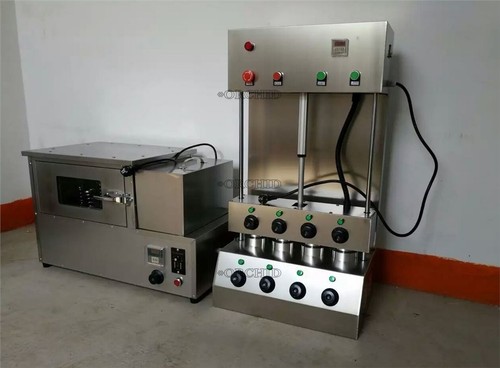 Pizza cone forming - cone, making
