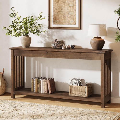 Inch solid wood - solid, console