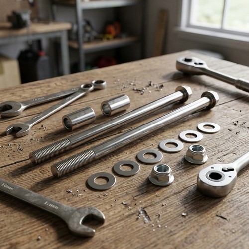 Ct100u axle set 12mm - axle, diameter