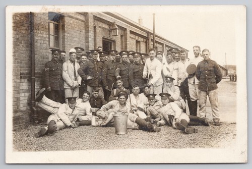 Ww1 postcard antique military - postcard,