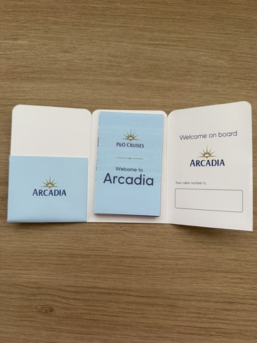Arcadia cruise ship pocket - cruise,