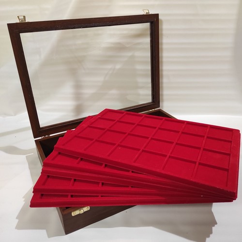 Coin display cabinet for - for, 5