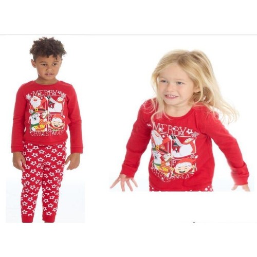 Girls boys red merry - &,
