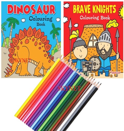 Boys children colouring books - colouring,