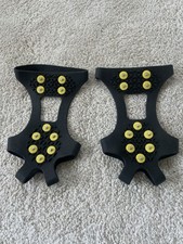 Anti Non Slip Ice Grippers Snow Grips Spikes For Shoes/Boots - small 