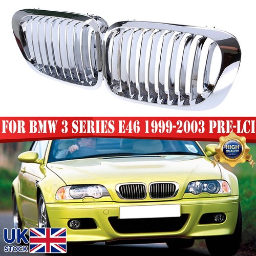 Chrome kidney grill grille - chrome,