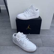 Nike jordan low triple white - 1,