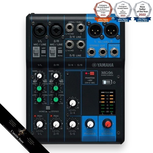 Yamaha mg06 channel mixing - yamaha, 6