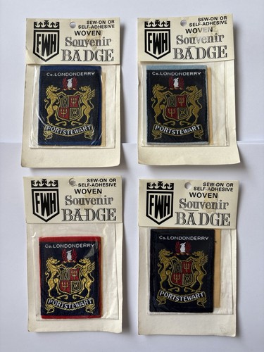 Old cloth badges patches - old,