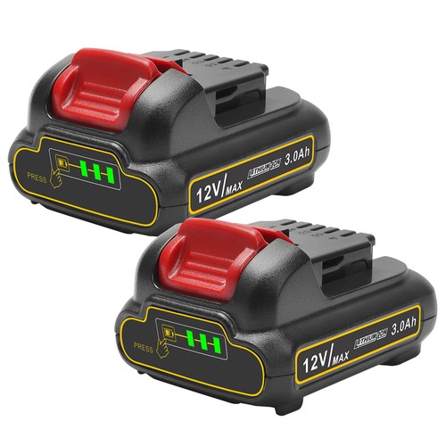 2pc 12v 0ah battery - 10.8v,