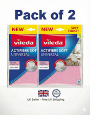 2 Pack of VILEDA ACTIFIBRE
