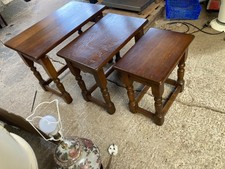 Heavy Nest 3 Tables Brown
