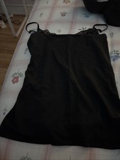 Primark Lace Vest Black Size