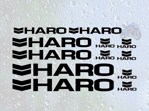 12pc haro vinyl decals - 12pc,