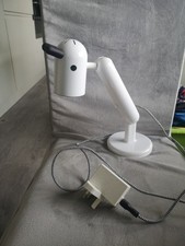 IKEA Krux LED Adjustable Desk Lamp Black and White 