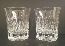 Set of 2 Lead Crystal whisky