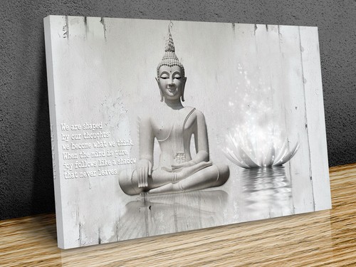 Buddha meditation quotes wall - meditation,