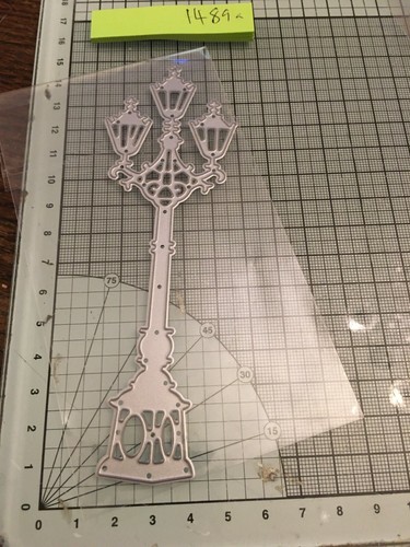 Victorian street lamp - , light