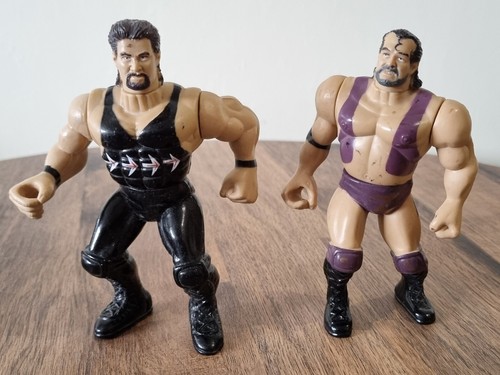 Wwf bootleg wrestling figures - wrestling,
