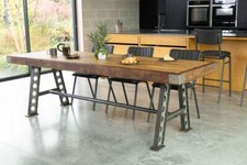 BUTCHERS BLOCK DINING TABLE