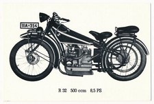 BMW - R 32 500ccm 8,5 PS Motorcycle, Postcard