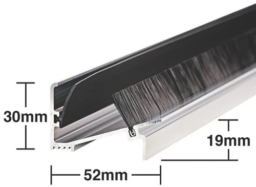 Stormguard aluminium threshold - aluminium,