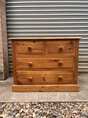 Solid pine chest drawers - chest, of