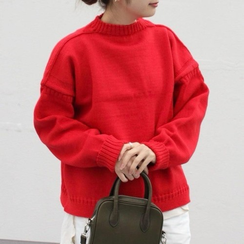 Tricoteur wool knit sweater - tricoteur,