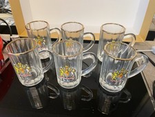 Queen Elizabeth II 1953 Miniature Coronation Glass Tankard - French Made