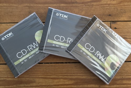 Tdk blank disc 3x - tdk,